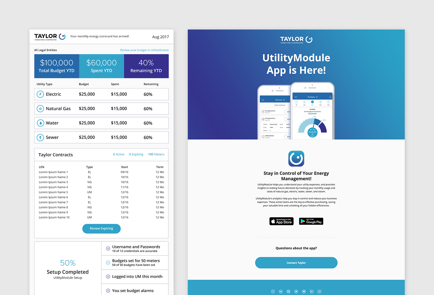 UtilityModule Email Marketing